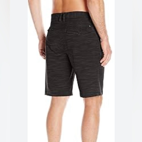 Men's BURNSIDE grayish black modern short - Picture 2 of 9